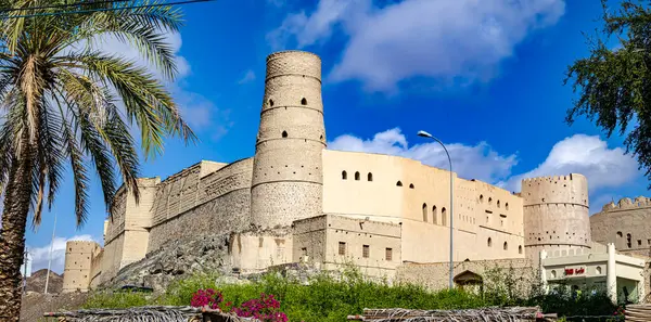 Bahla Fort Dakhiliyah Governorate Omán Patrimonio Humanidad Por Unesco Imagen de archivo