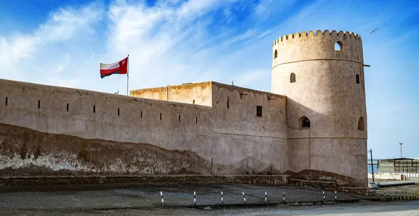 Como Castillo Suwayq Gobernación Del Norte Batinah Omán Fotos de stock libres de derechos