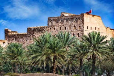 Bahla yakınlarındaki Jabrin Kalesi, Umman