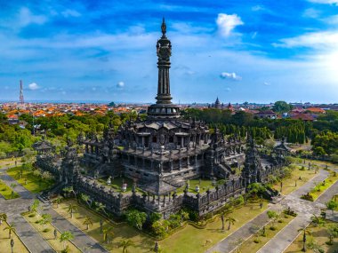 Bajra Sandhi Monument in Denpasar, Bali, Indonesia clipart