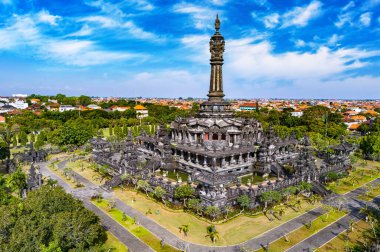 Bajra Sandhi Monument in Denpasar, Bali, Indonesia clipart