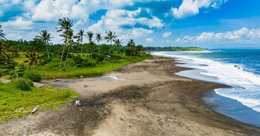 Tanah Lot yakınlarındaki uçurum kıyısı, Bali, Endonezya