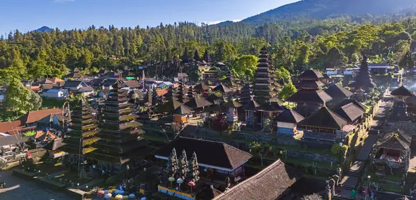 stock image Besakih Temple in the village of Besakih on the slopes of Mount Agung in eastern Bali, Indonesia