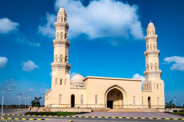 Sultan Qaboos Mosque in As Suwayq, Oman clipart