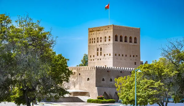 stock image The fort at Al-Hujrah in Sohar, Oman