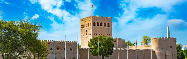 stock image The fort at Al-Hujrah in Sohar, Oman