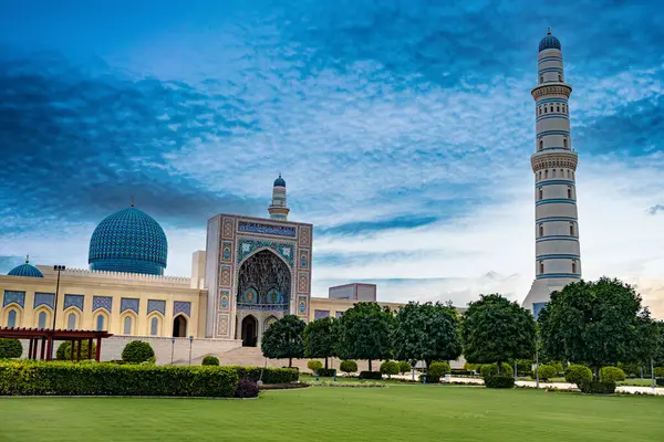 stock image Sultan Qaboos Grand Mosque in Sohar, Oman