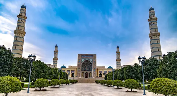 stock image Sultan Qaboos Grand Mosque in Sohar, Oman