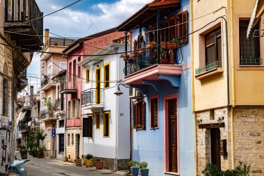 IOANNINA, GREECE - SEP 1, 2024: Yunanistan 'ın kuzeybatısındaki Ioannina, Epirus mimarisi