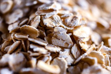 Yuvarlak yulaf. Mısır gevreği..