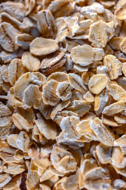 Yuvarlak yulaf. Mısır gevreği..