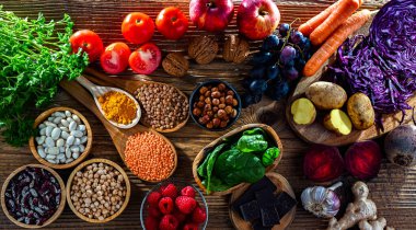 Antioksidan açısından zengin gıdalar. Sağlıklı beslenme