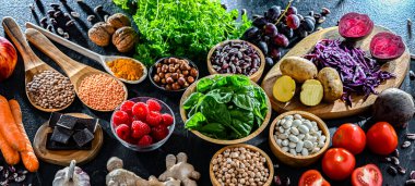 Antioksidan açısından zengin gıdalar. Sağlıklı beslenme