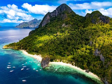 Filipinler, Palawan Adası 'nın kuzeyindeki El Nido yakınlarında yedi Komando Sahili