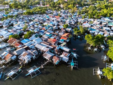 Filipinler 'in Palawan eyaletindeki Coron şehri..