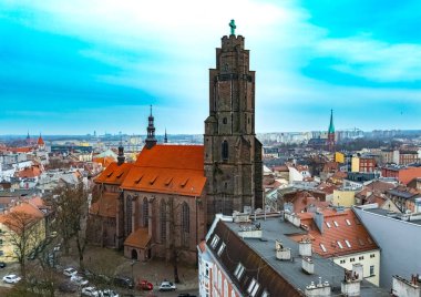 Gliwice 'deki All Saints Kilisesi, Yukarı Silezya, Polonya.