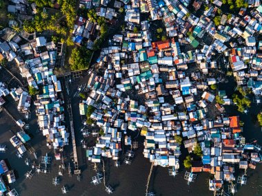 Filipinler 'in Palawan eyaletindeki Coron şehri..