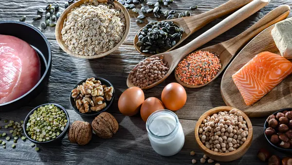 Protein açısından zengin gıda ürünleri. Yüksek protein diyeti