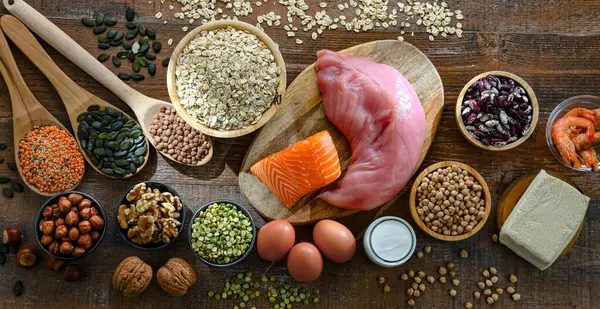 Protein açısından zengin gıda ürünleri. Yüksek protein diyeti