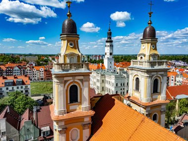 Aşağı Silezya Voyvoda 'daki Glogow eski kasabasının mimarisi, Polonya