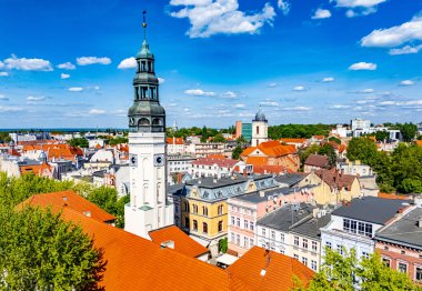Lubusz Voyvoda 'daki Zielona Gora kasabasının mimarisi, Polonya