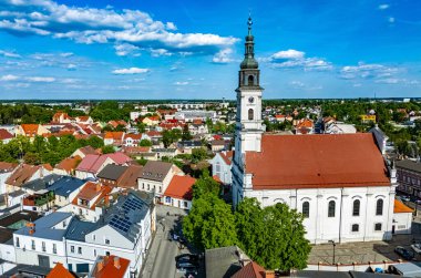 Büyük Polonya Voyvoda 'daki Wolsztyn eski kasabasının mimarisi, Polonya