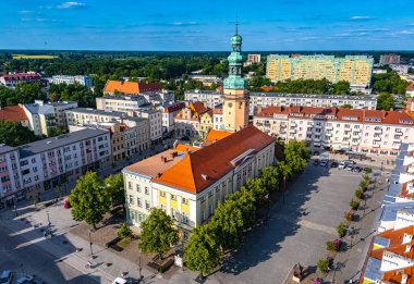 Aşağı Silezya Voyvoda 'daki Olawa eski kasabasının mimarisi, Polonya