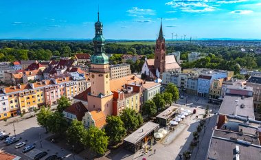 Aşağı Silezya Voyvoda 'daki Olawa eski kasabasının mimarisi, Polonya