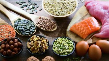 Protein açısından zengin gıda ürünleri. Yüksek protein diyeti