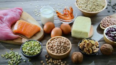 Protein açısından zengin gıda ürünleri. Yüksek protein diyeti