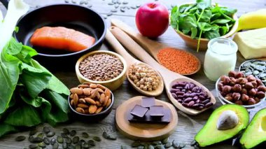 Magnezyum açısından zengin gıda ürünleri bileşimi.