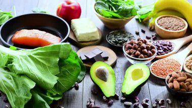 Magnezyum açısından zengin gıda ürünleri bileşimi.