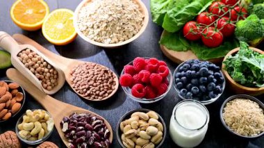 Diyabet hastaları için önerilen gıda ürünleri.