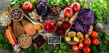 Antioksidan açısından zengin gıdalar. Sağlıklı beslenme