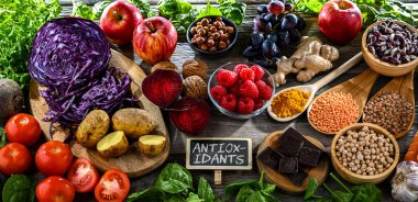 Antioksidan açısından zengin gıdalar. Sağlıklı beslenme
