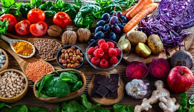 Antioksidan açısından zengin gıdalar. Sağlıklı beslenme