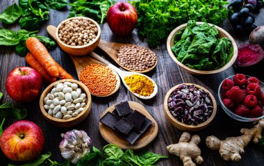 Antioksidan açısından zengin gıdalar. Sağlıklı beslenme