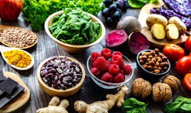 Antioksidan açısından zengin gıdalar. Sağlıklı beslenme