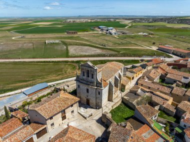 Montealegre de Campos, Castilla y Leon İspanya Valladolid 'de. Kilise Havarisi Aziz Peter