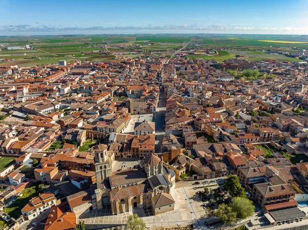 Panoramisch Uitzicht Het Stadscentrum Van Provincie Toro Van Zamora Spanje — Stockfoto