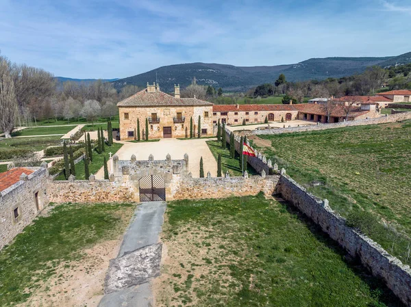 Palácio Hinojosa Sierra Província Soria Espanha — Fotografia de Stock