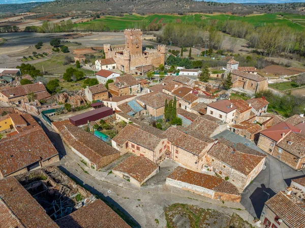 Celkový Pohled Guijosu Provincii Soria Soudní Okres Burgo Osma Autonomní — Stock fotografie
