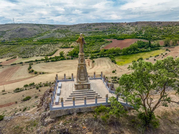 Άγαλμα Του Χριστού Του Medinaceli Soria Ισπανία — Φωτογραφία Αρχείου