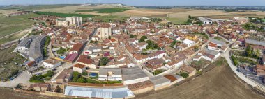 Fuentes de Valdepero Palencia İspanya, Panoramik şehir manzarası