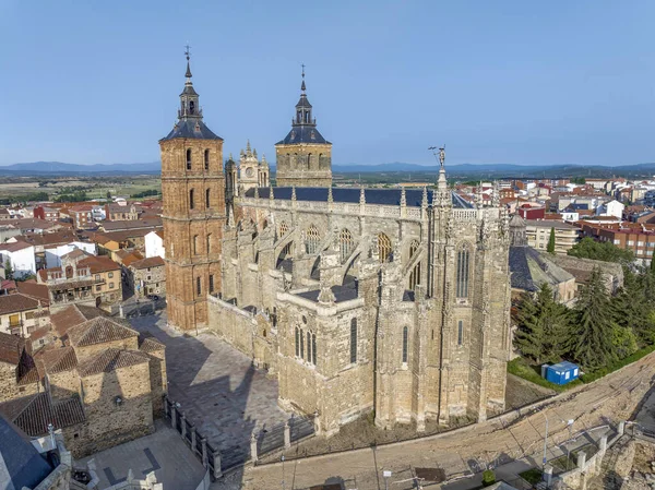 스페인 세인트 마리아 성당의 Astorga — 스톡 사진