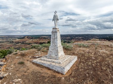 İsa 'nın Kutsal Kalbi, Santa Barbara' nın tepesinde, Alcaraz Albacete, İspanya