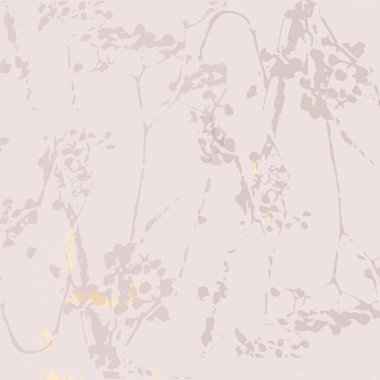 Çiçeklerin narin arkaplanı, narin çiçekleri, botanik unsurları ve altın folyonun dokunuşu. Kırtasiye, düğün, doğum günü, tebrik kartı için şık desen, tarihi, web günlüğünü, sosyal medyayı kaydet