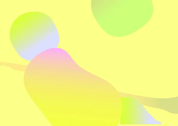 Neon Geometrische Formen Abstrakter Farbverlauf Hintergrund — Stockfoto