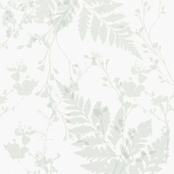 Finom Akvarell Botanikus Digitális Papír Virágos Háttér Lágy Alap Meztelen — Stock Fotó