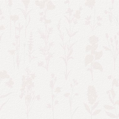 Narin suluboya çayır çiçekleri, botanik dijital kağıt, yumuşak, çıplak bej tonlarda çiçek arkaplanı. Beyaz organik kağıt dokusunda nötr zarif desen